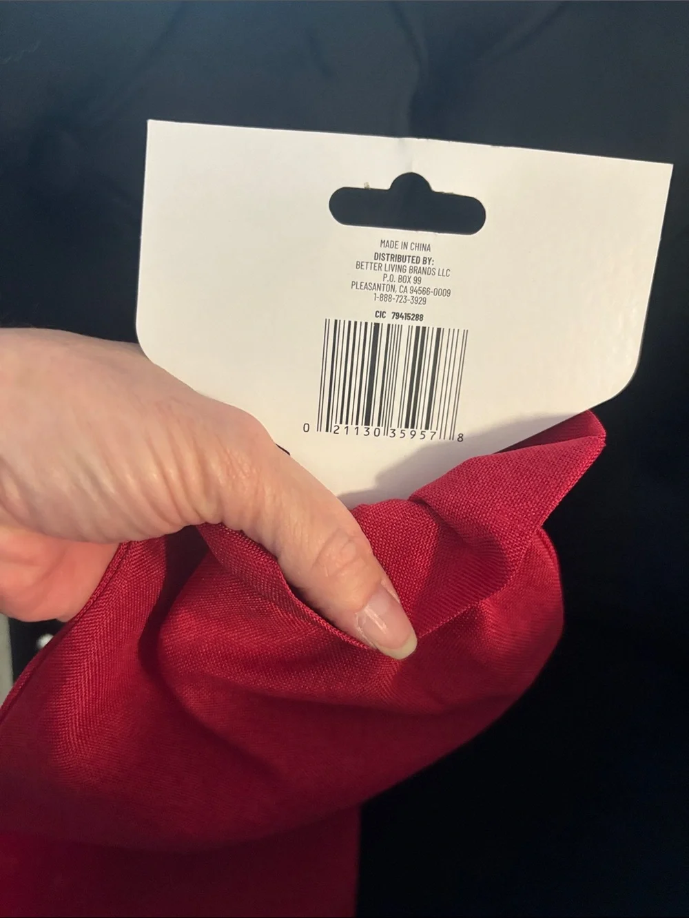 Holiday Drawstring Gift Bags - Red 